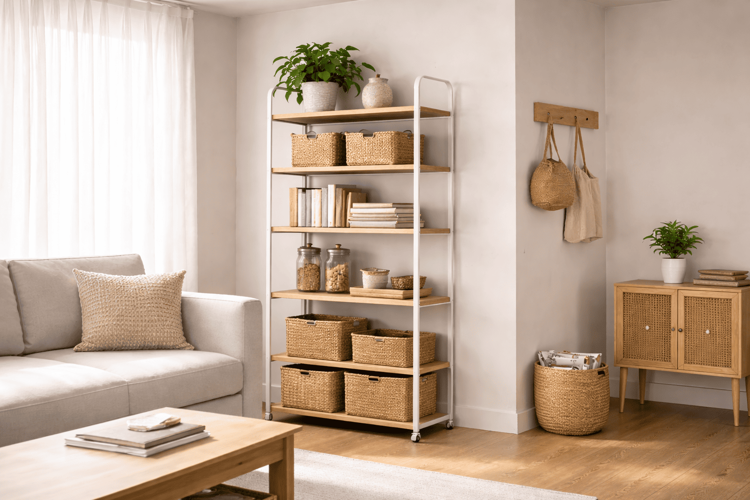 Small Apartment Storage Solutions Without Renovation