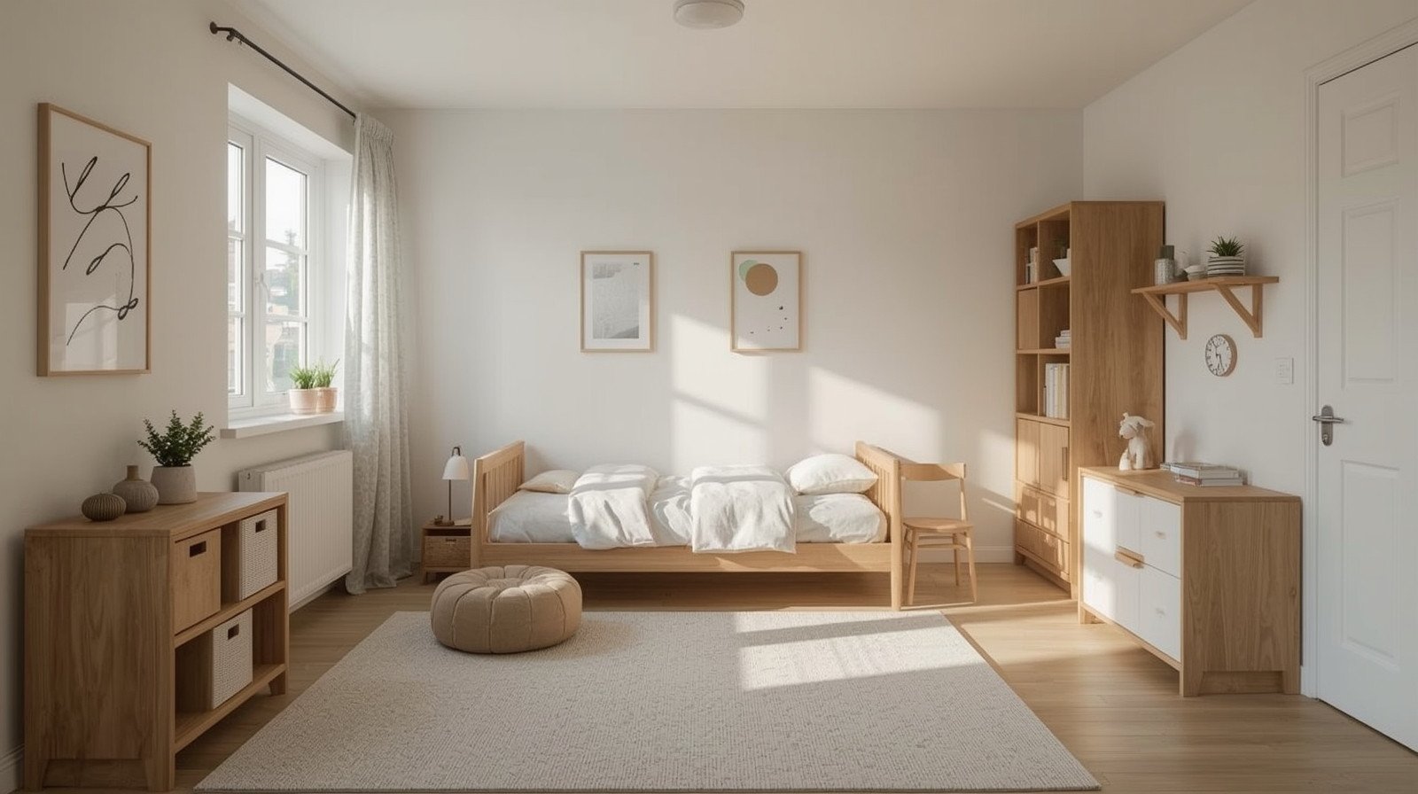 Space-Saving Solutions for Small Kids’ Rooms
