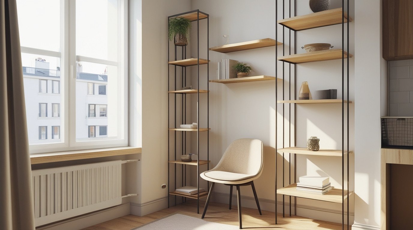 How to Use Corners in Small Apartments Without Making Them Feel Crowded
