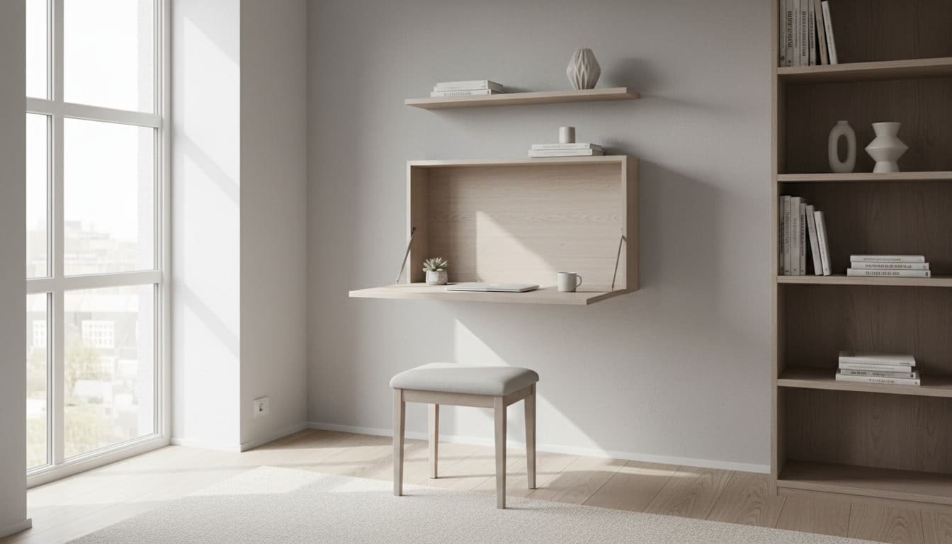 Wall-Mounted Desks for Small Apartments: What Works and What to Avoid