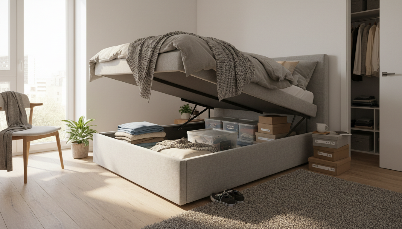 Storage Beds for Small Apartments