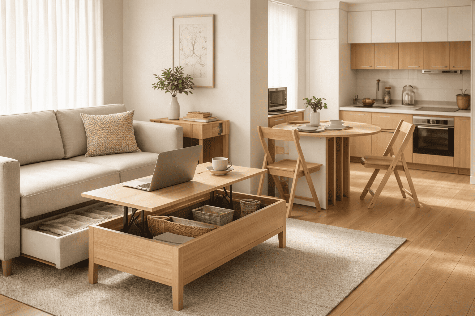 Multifunctional Furniture That Actually Makes Small Apartments Easier