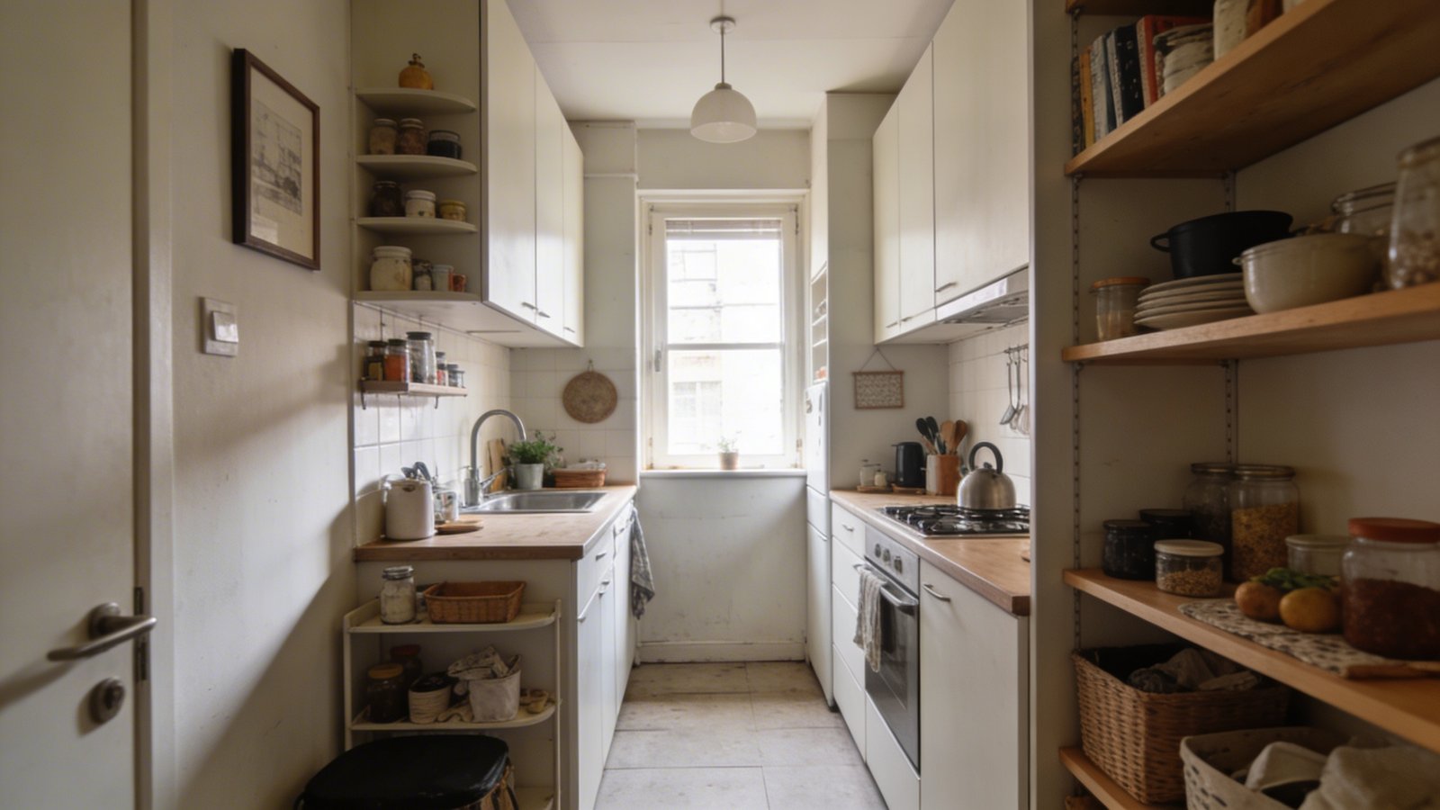 small apartment kitchen