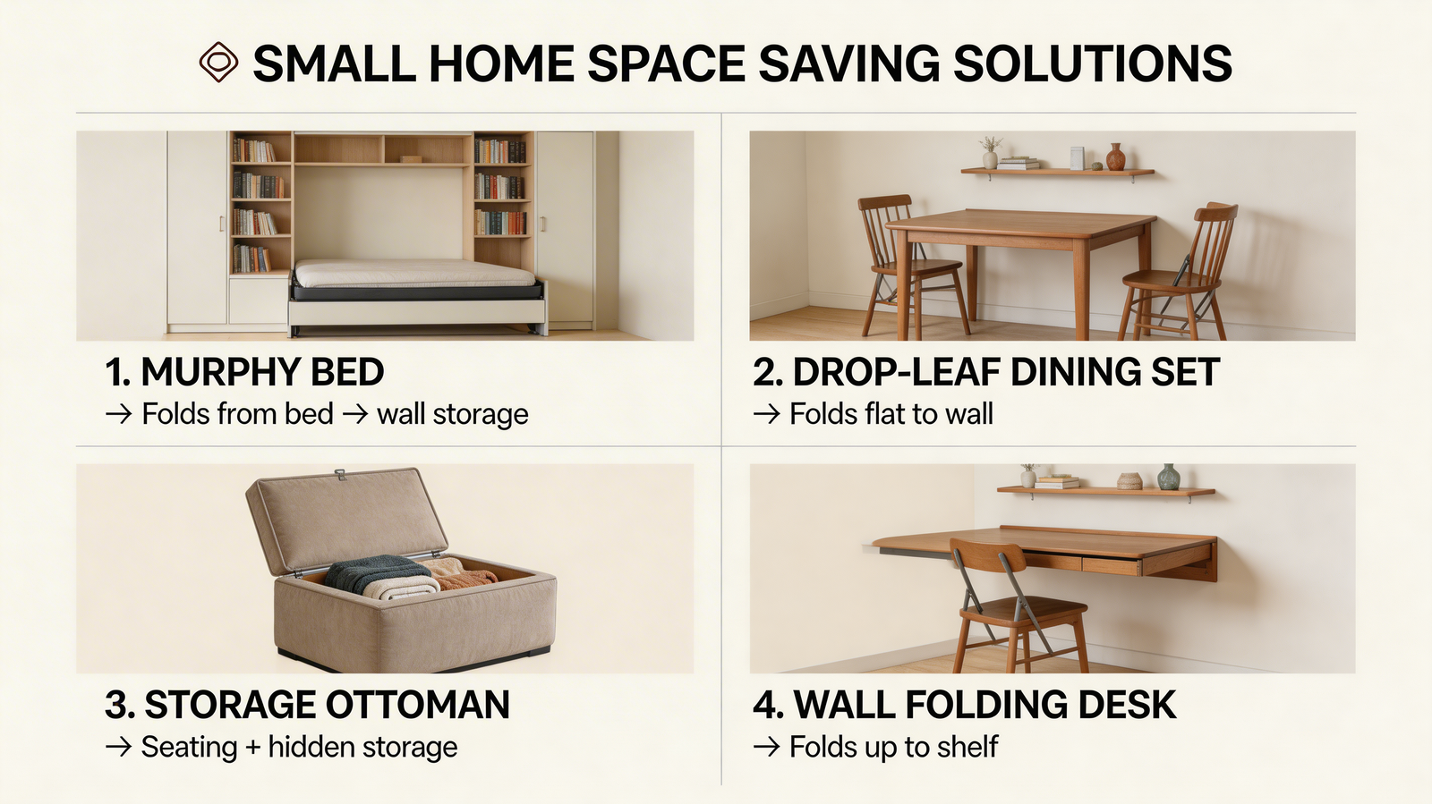 Smart Space Saving Solutions for Small Homes and Apartments