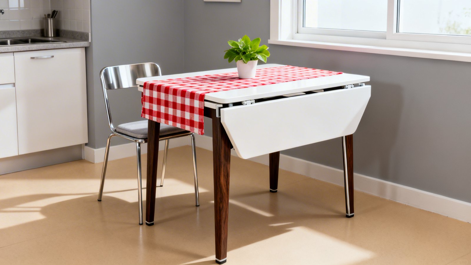 Foldable Dining Tables for Tiny Kitchens