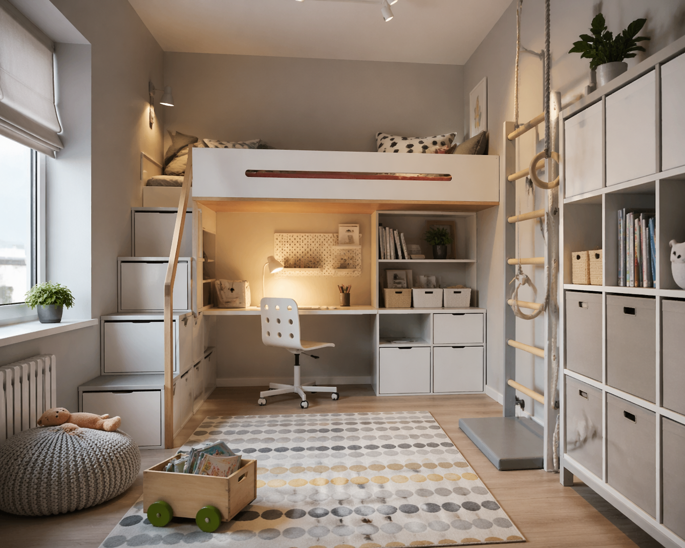 Smart small kids room ideas