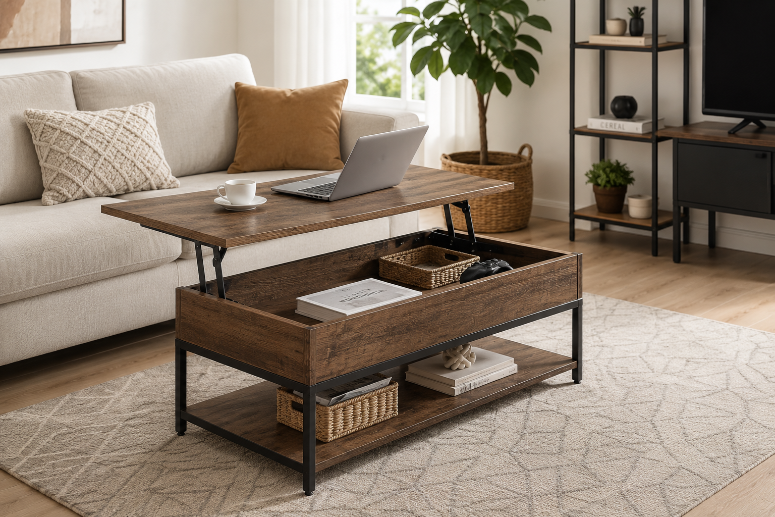 lift top coffee table pros and cons