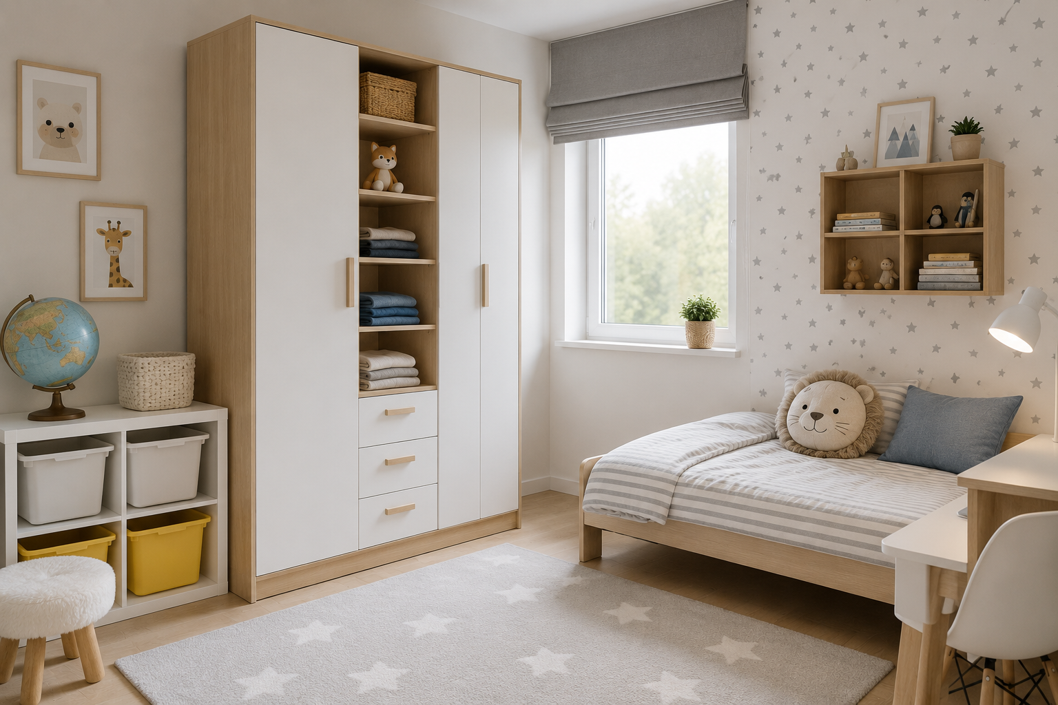 best wardrobe for small kids room